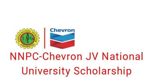 NNPC / Chevron Nigeria Limited JV National University Scholarship Awards 2022