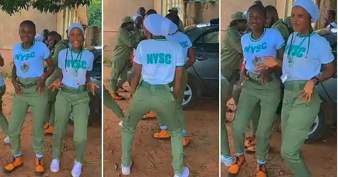 Reactions As Female Corp Members Whine Their Waists in Video