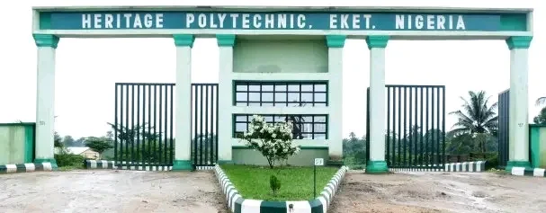 Heritage Poly Notice On NYSC Mobilization For 2012 to 2022 HND Graduates